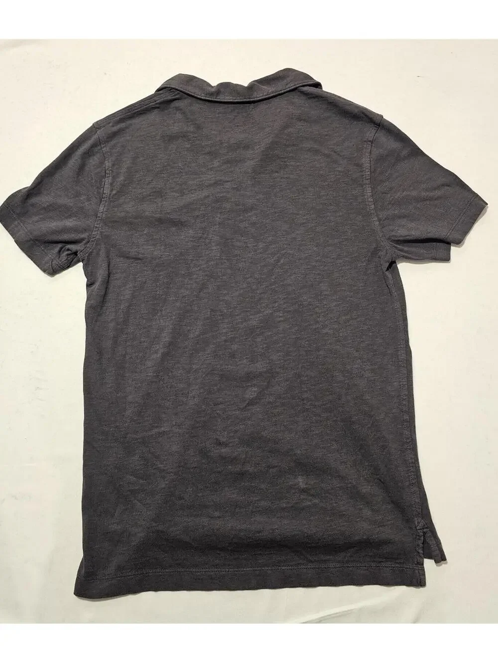 J.Crew Gray Short Sleeve Polo Shirt with Chest Pocket Men's Small